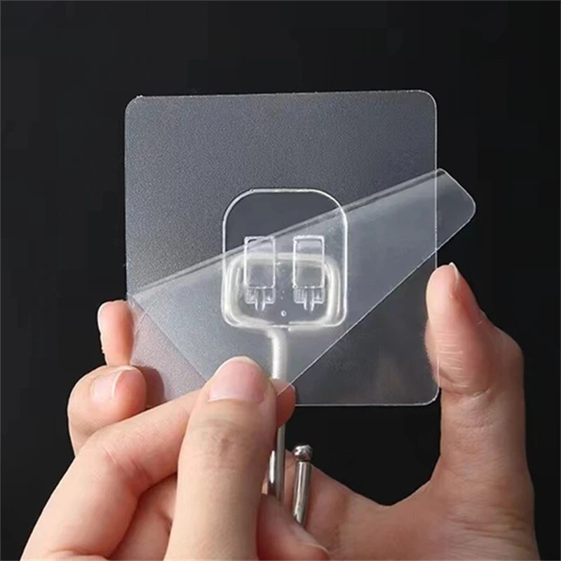 Commercial Kitchen Shed - Big Size Hook Self-Adhesive PVC Stainless