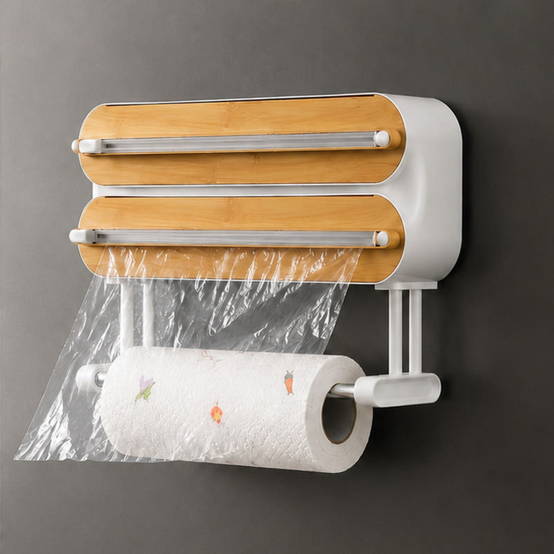 Commercial Kitchen Shed - Magnetic Food Wrap Dispenser Cutter Cling