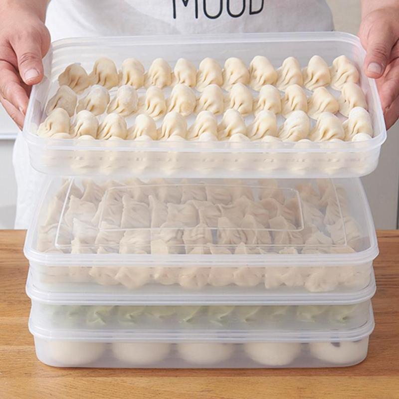 Commercial Kitchen Shed - New·Kitchen Storage Box Refrigerator Organizer Transparent